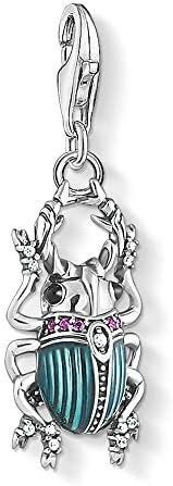 Thomas Sabo Kever Bedel - Zilver met strass, Overige merken, Gebruikt, Ophalen of Verzenden, 1 bedel