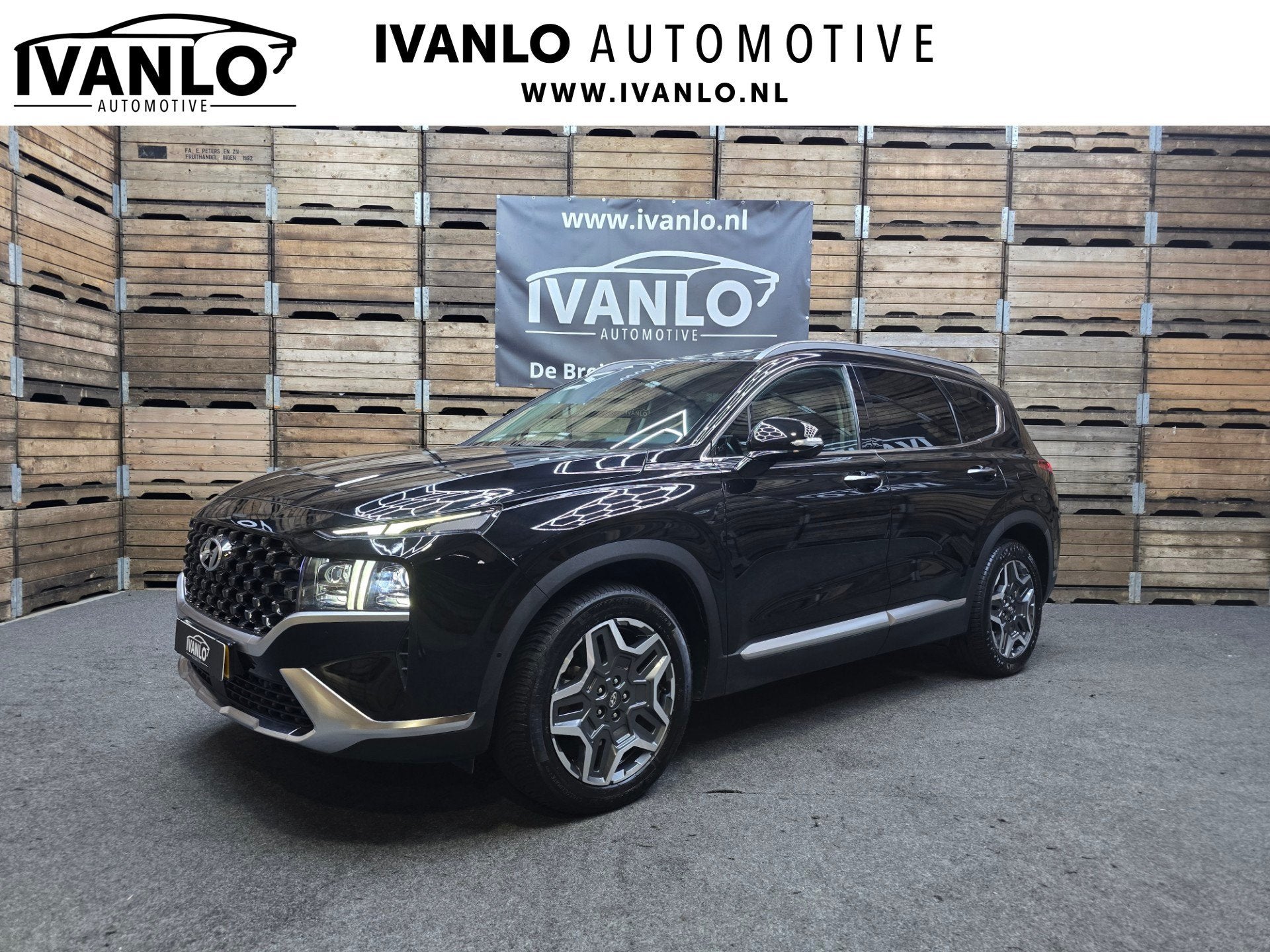 Hyundai SANTA FE 1.6 T-GDI PHEV Premium Sky 7p. Leder Pano C, Auto's, Santa Fe, Gebruikt, 4 cilinders, 7 stoelen