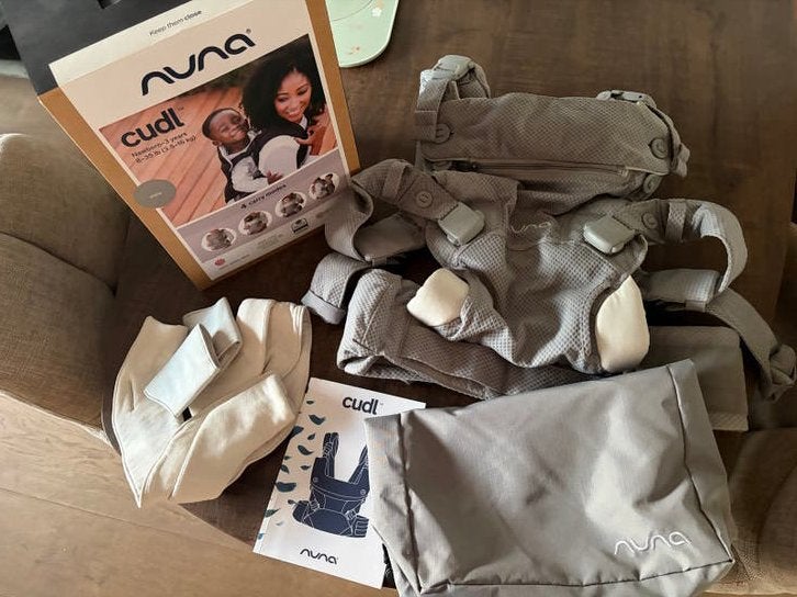 Nuna Cudl Draagzak - Zo goed als nieuw, Kinderen en Baby's, Zo goed als nieuw, Buik, Rug of Zij, Draagzak, Ophalen
