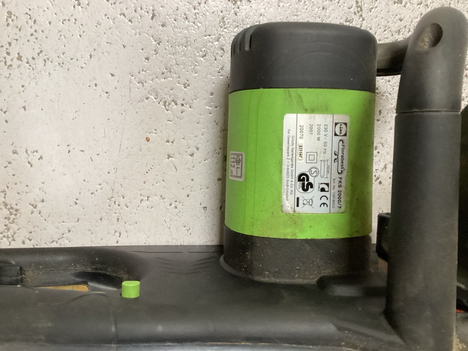 Florabest FKS 2000/7 elektrische kettingzaag, Ophalen, Gebruikt, 70 mm of meer, Kettingzaag
