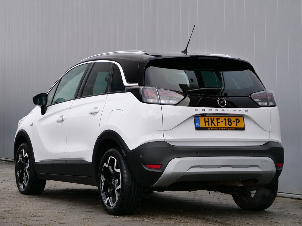 Opel Crossland 1.2 Turbo Ultimate 130 Pk Automaat Navigatie, Auto's, Opel, 840 kg, 1199 cc, Wit, Bedrijf