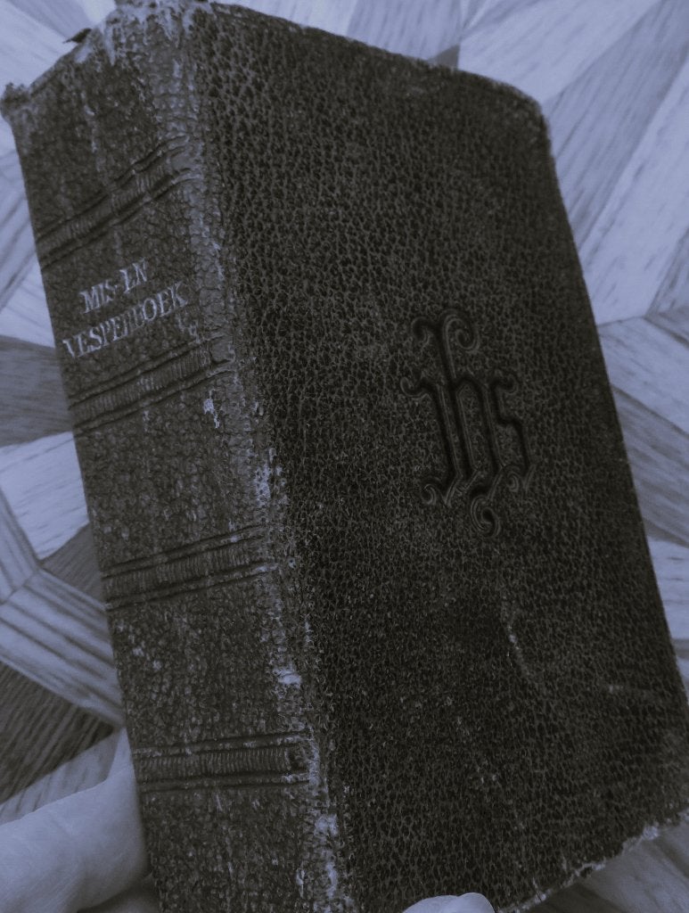 Roomsch-Katholiek MIS-en VESPERBOEK MET UITLEG  1928, Ophalen of Verzenden, Gelezen