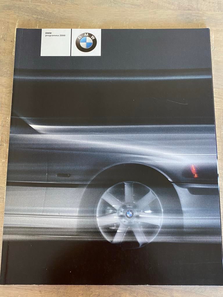 Brochure BMW programma 2000, Ophalen of Verzenden, Zo goed als nieuw, BMW