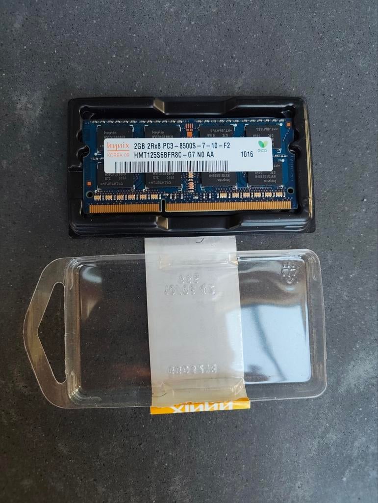 2GB DDR3 sodimm SK-Hynix, Computers en Software, RAM geheugen, Ophalen, Nieuw, DDR3, 2 GB