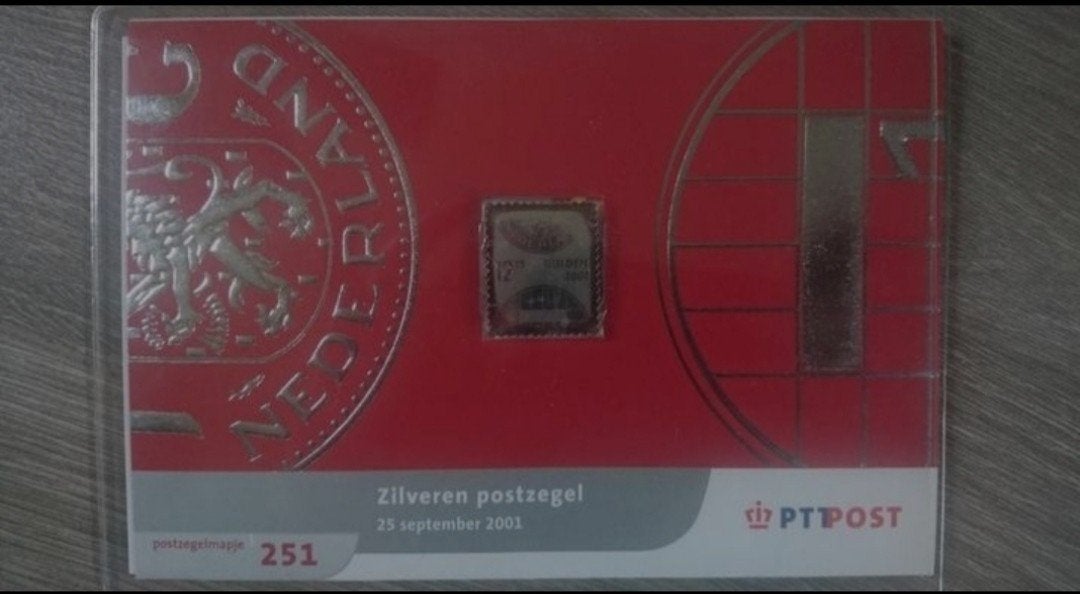 Zilveren postzegel Nederland, Ophalen of Verzenden