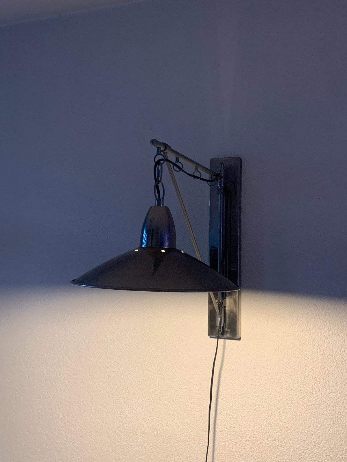 Riviera Maison draaibare wandlamp, Huis en Inrichting, Ophalen, Gebruikt, E27 (groot), Met schakelaar