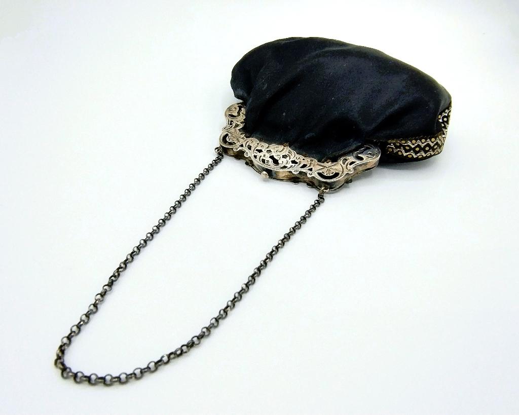 Zilveren beugeltas, Roelfsema, Winsum, 1875, Verzenden, Zilver