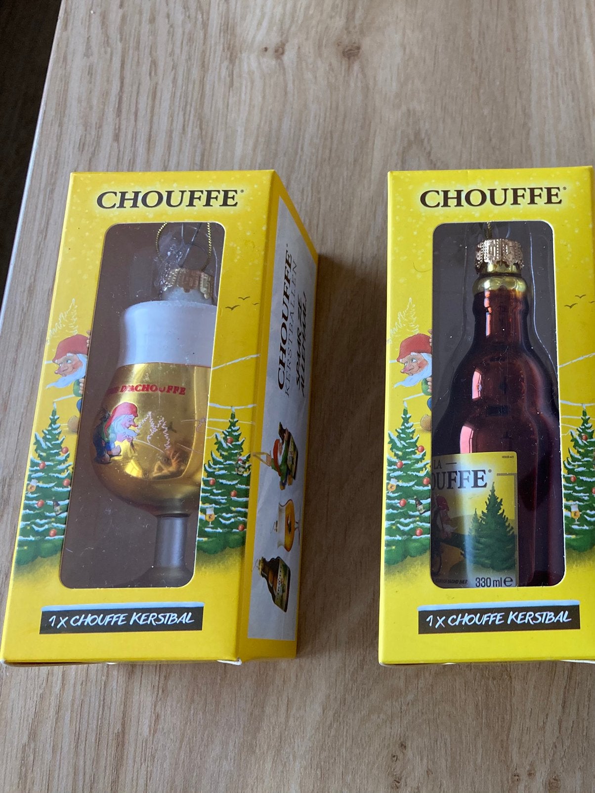 La chouffe kerstballen, Ophalen of Verzenden, Nieuw