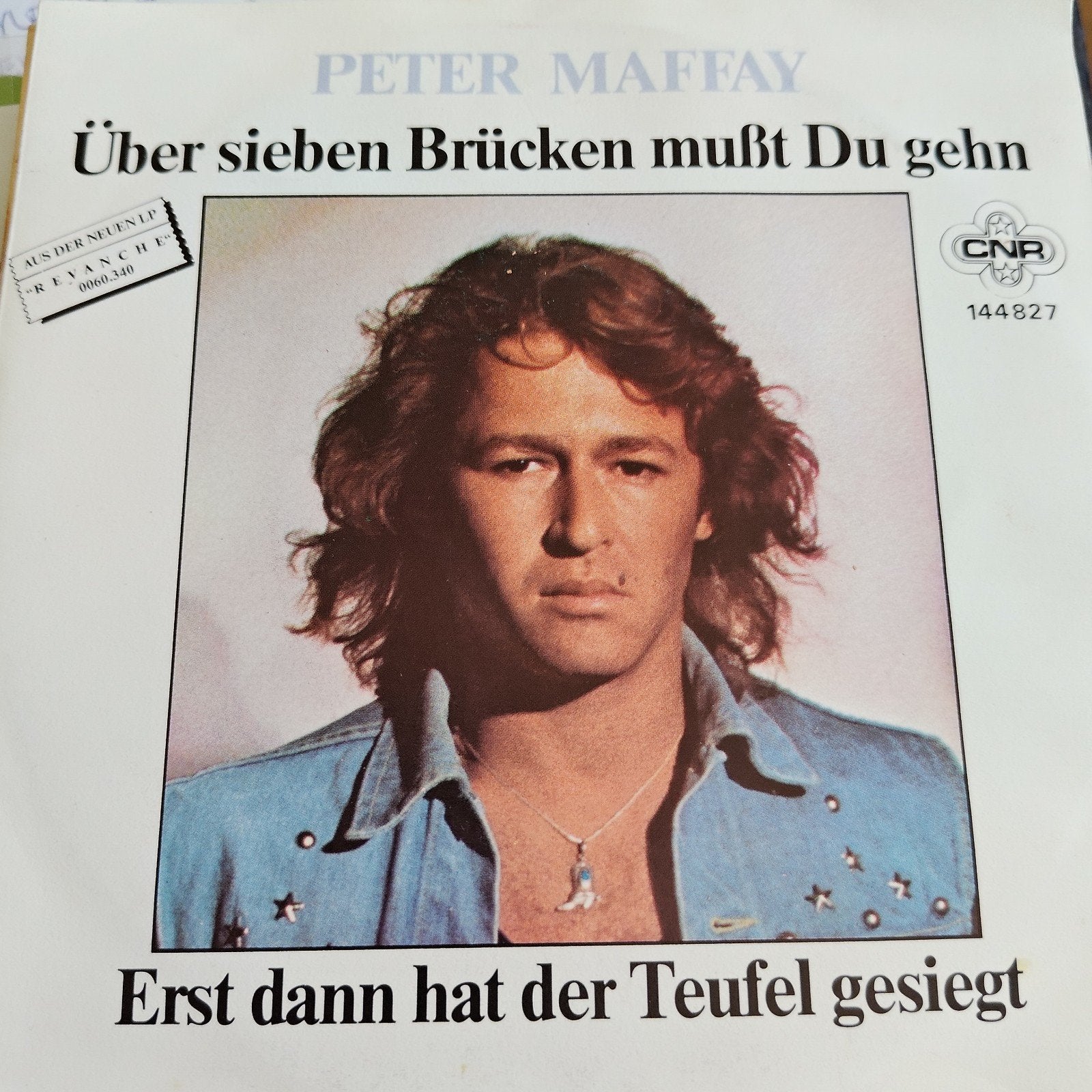 Peter Maffay - Über sieben Brücken mußt Du gehn (Single), Cd's en Dvd's, Gebruikt, Originele persing, 7 inch, Ophalen of Verzenden
