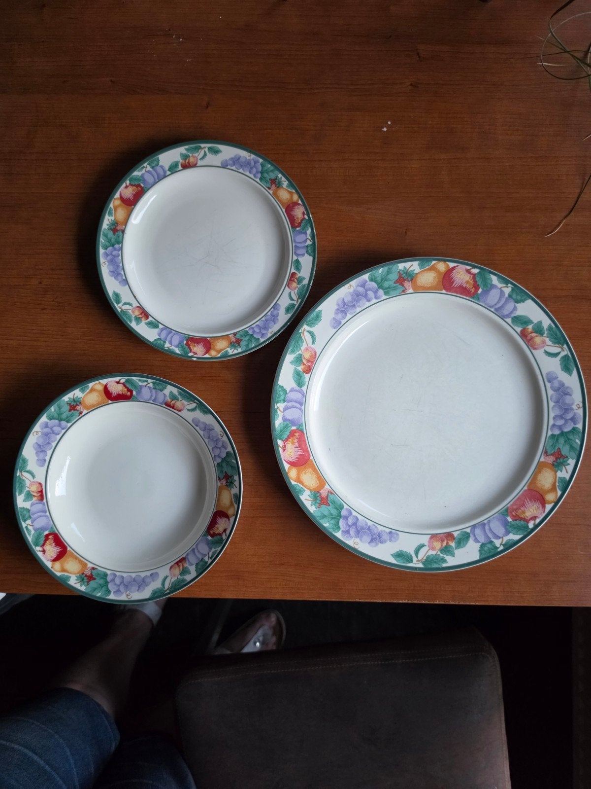 Servies set:  (Intro Stoneware), Steen, Gebruikt, Overige merken, Ophalen of Verzenden