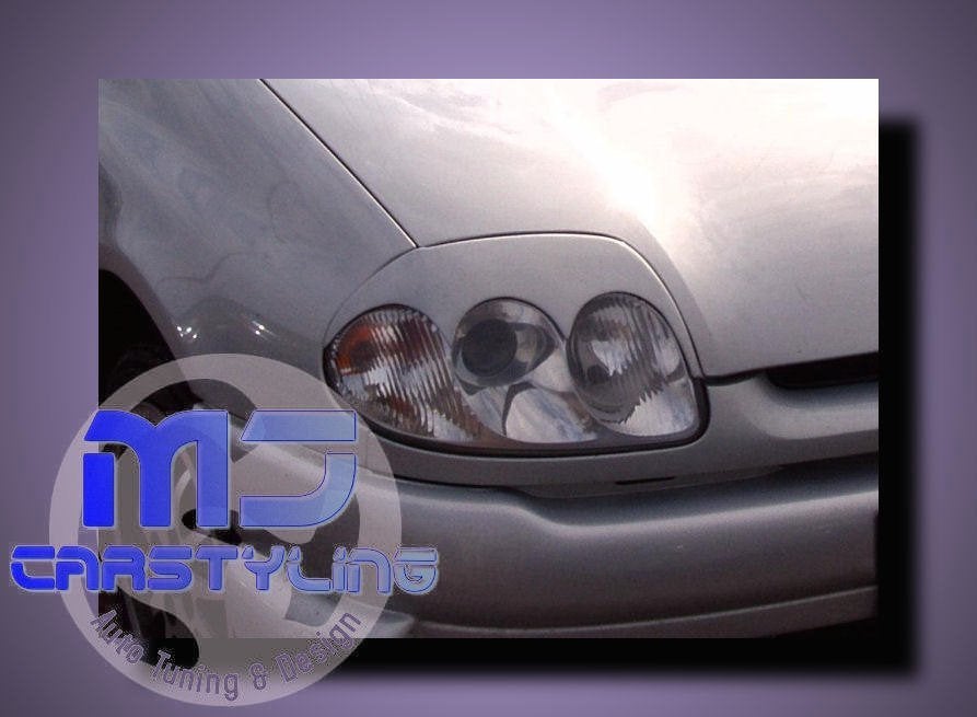 Renault Clio II - Koplampspoilers, Ophalen of Verzenden, MJ-Carstyling, Info@mj-carstyling.net, Sibeliusstraat 81 5011JH Tilburg