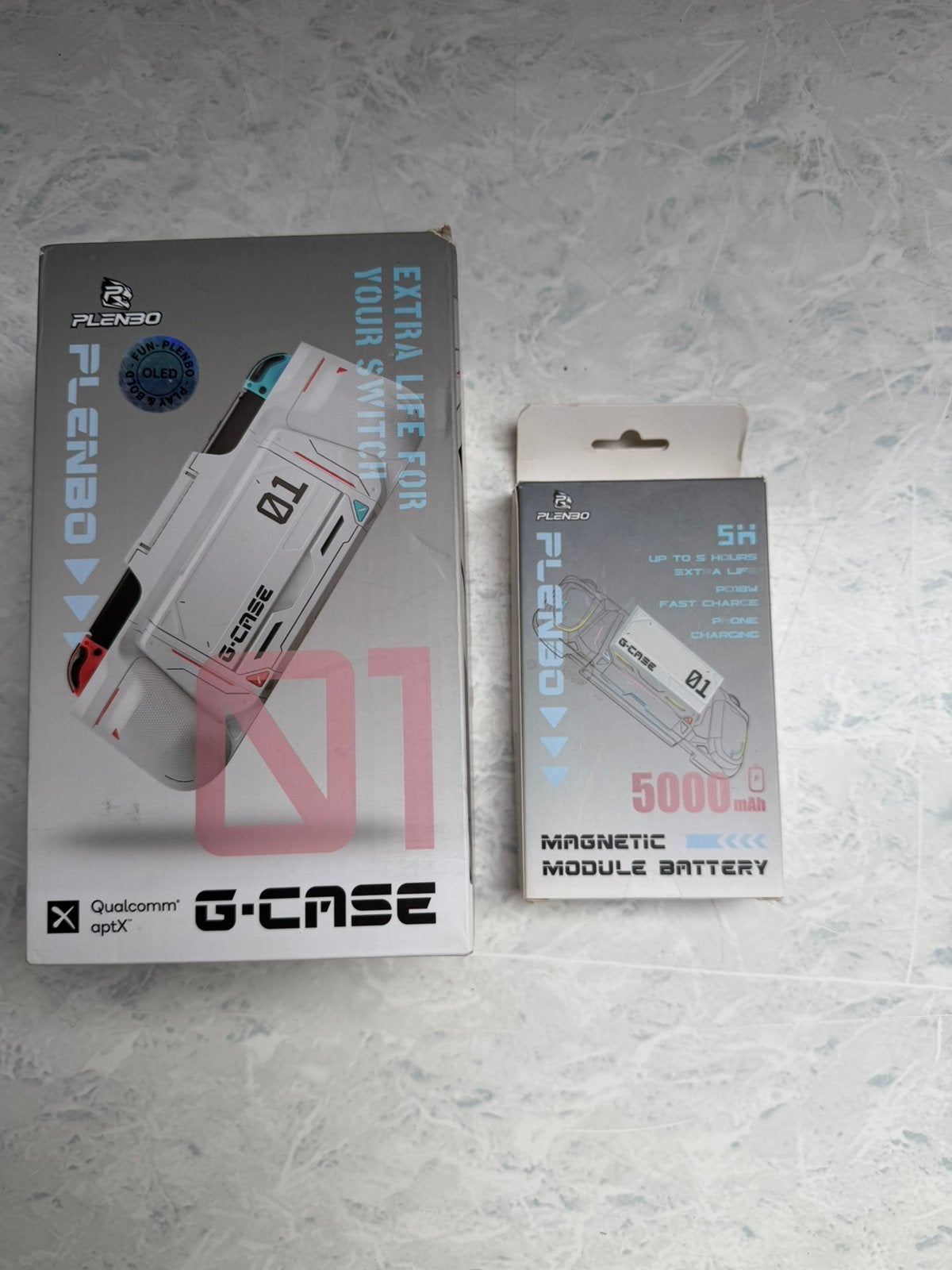 Plenbo G-case incl. extra batterij, Ophalen of Verzenden, Nieuw, Zonder controller, Switch OLED
