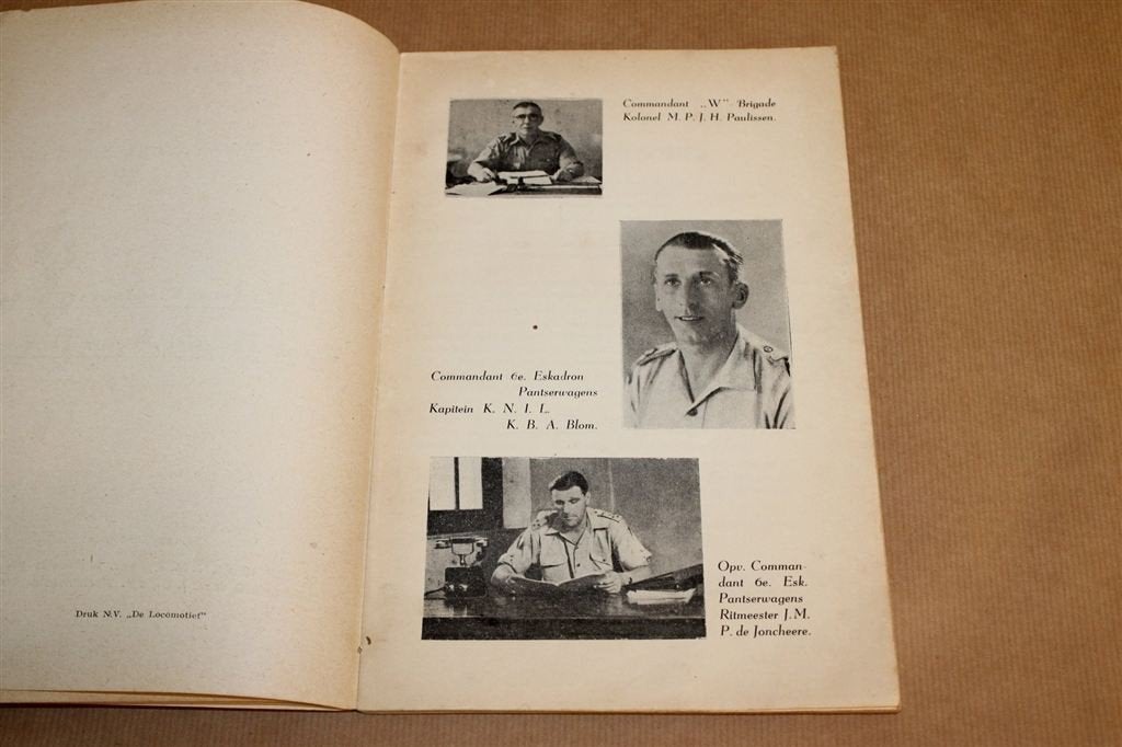 6e Eskadron Huzaren Boreel — NL-Indië, Zeldzaam 1948, Verzamelen, Militaria | Algemeen, -, -, Ophalen of Verzenden, Landmacht