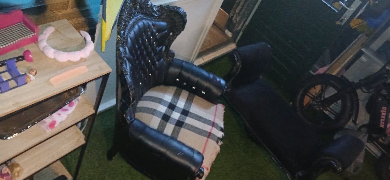 Barok stoel en Bankje, Ophalen