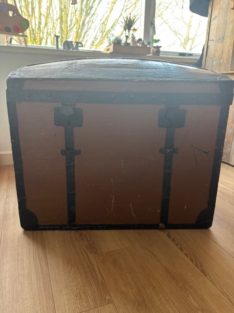 Houten kist, Ophalen, Gebruikt, Overige materialen, 100 tot 150 cm