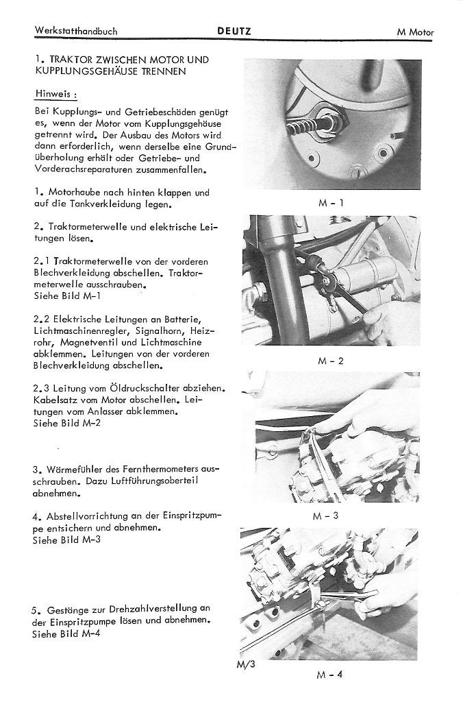 Werkstatthandbuch Deutz D6806, D7206, D6006, D7006, Verzenden, Nieuw, Onbekend, Tractor en Landbouw