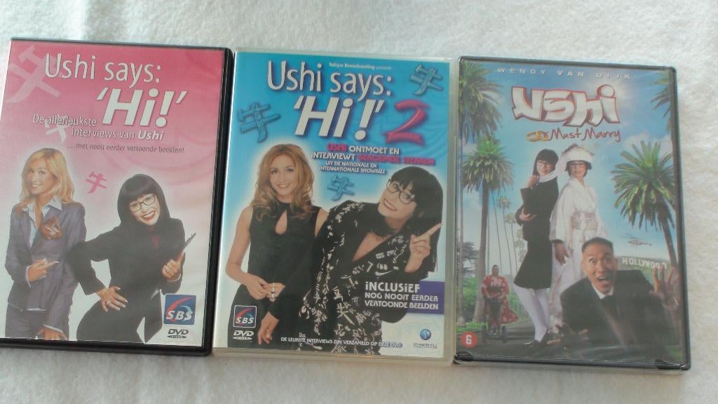 Ushi say hi 1 - 2 en Ushi must marry nieuw in verpakking, Cd's en Dvd's, Dvd's | Tv en Series, Alle leeftijden, Ophalen of Verzenden
