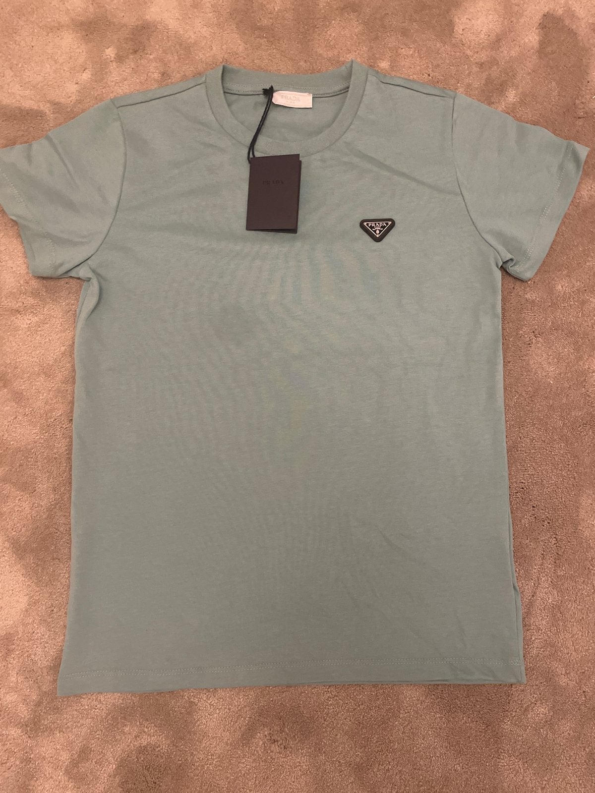 Prada Kids Technical Jersey T-shirt - Mintgroen, Ophalen of Verzenden, Nieuw, Jongen of Meisje