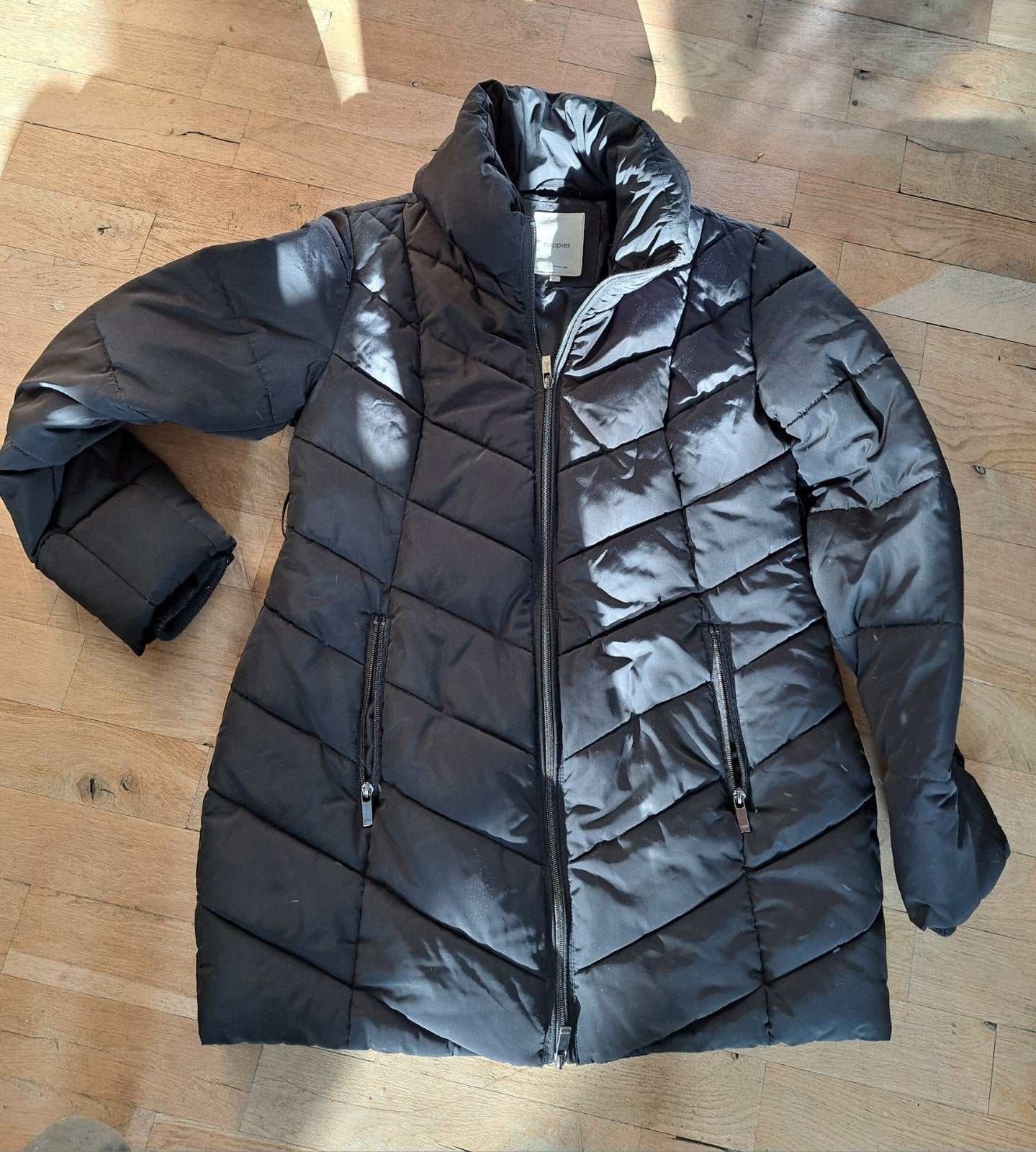 Noppies zwangerschapsjas L, Kleding | Dames, Zwart, Maat 42/44 (L), Ophalen of Verzenden, Noppies