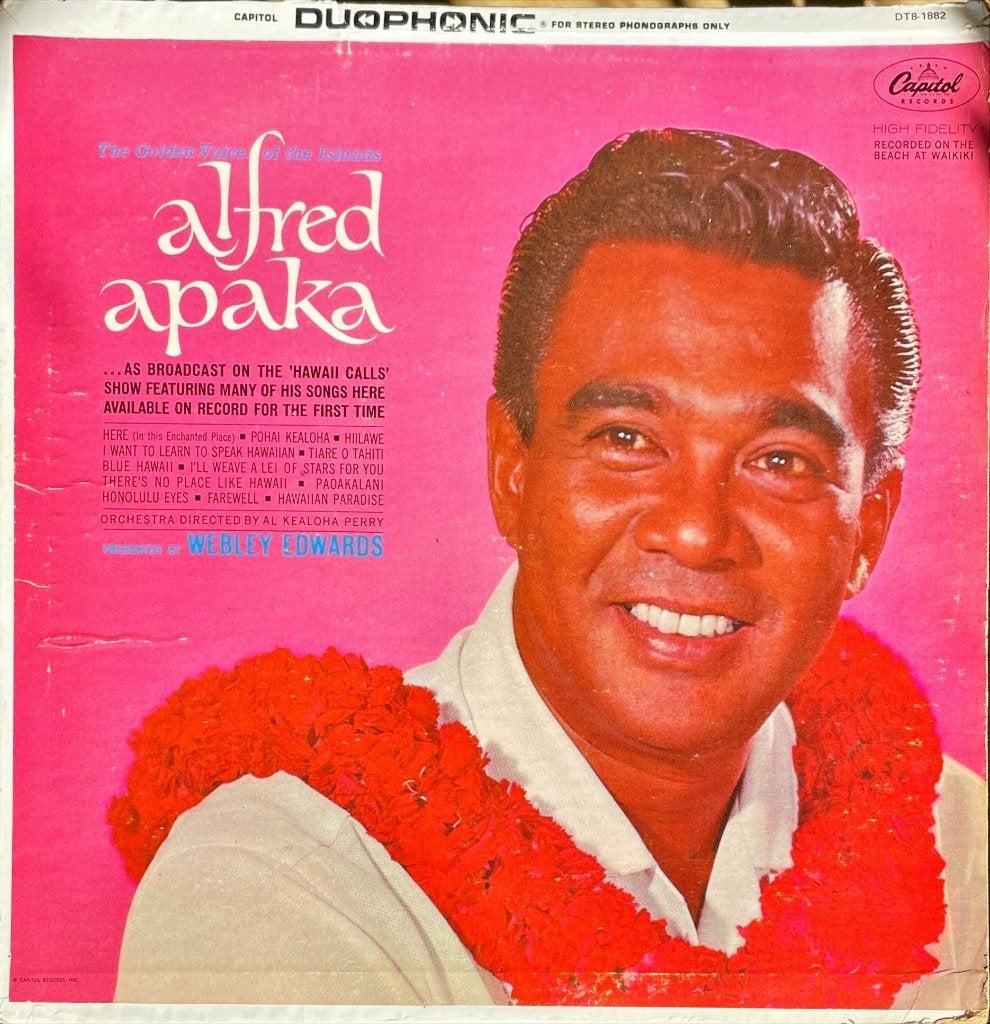 Alfred Apaka – The Golden Voice Of The Islands, Ophalen, LP, Gebruikt, 12 inch