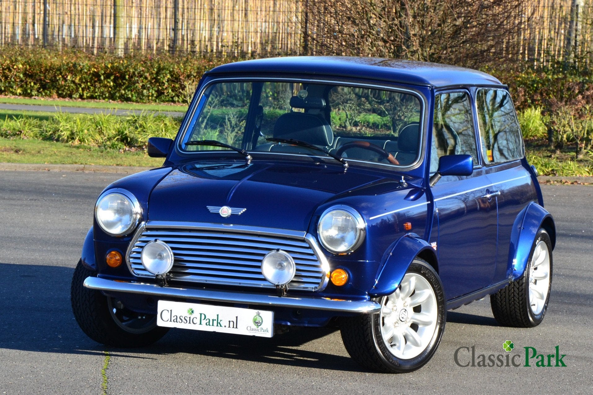 Rover Mini Cooper 1.3i "Blue Star" (bj 1996), Auto's, Oldtimers, Voorwielaandrijving, Rover, Leder, Handgeschakeld