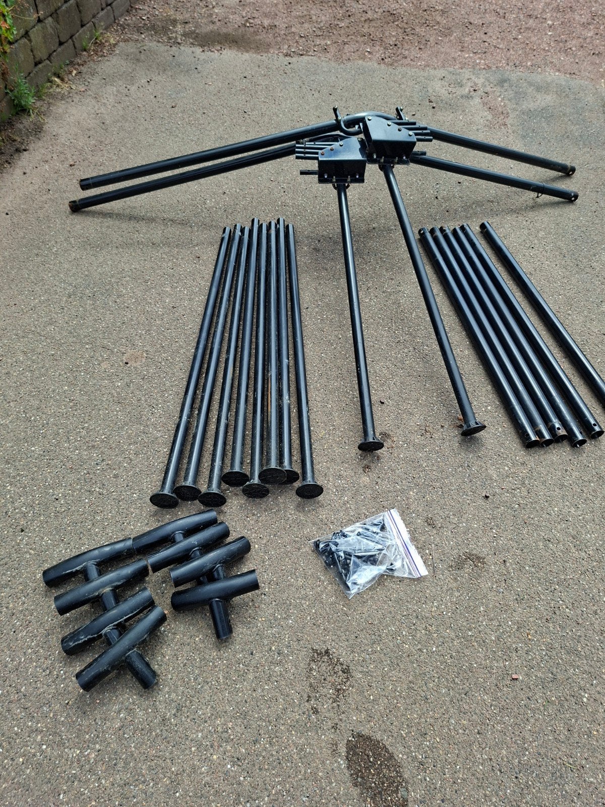 Metalen frame Exit zwembad 360 inclusief koepel, Tuin en Terras, Zwembaden, Ophalen, Rond, 300 cm of meer, Opzetzwembad