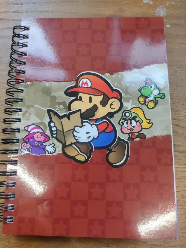 Paper Mario Notitieboek Nieuw!, 1 speler, Ophalen of Verzenden, Zo goed als nieuw, Vanaf 3 jaar