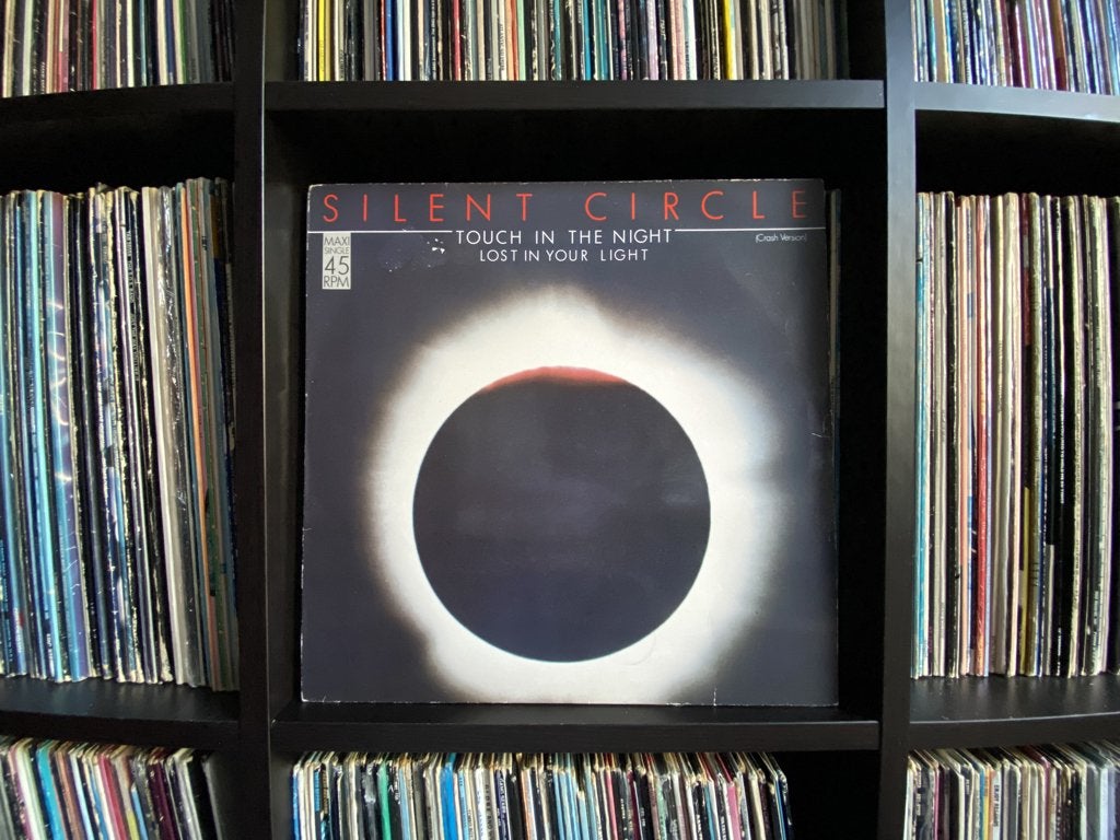 Silent Circle-Touch In The Night (Italo Disco) 12 inch vinyl, Ophalen of Verzenden, Gebruikt, 12 inch, Disco