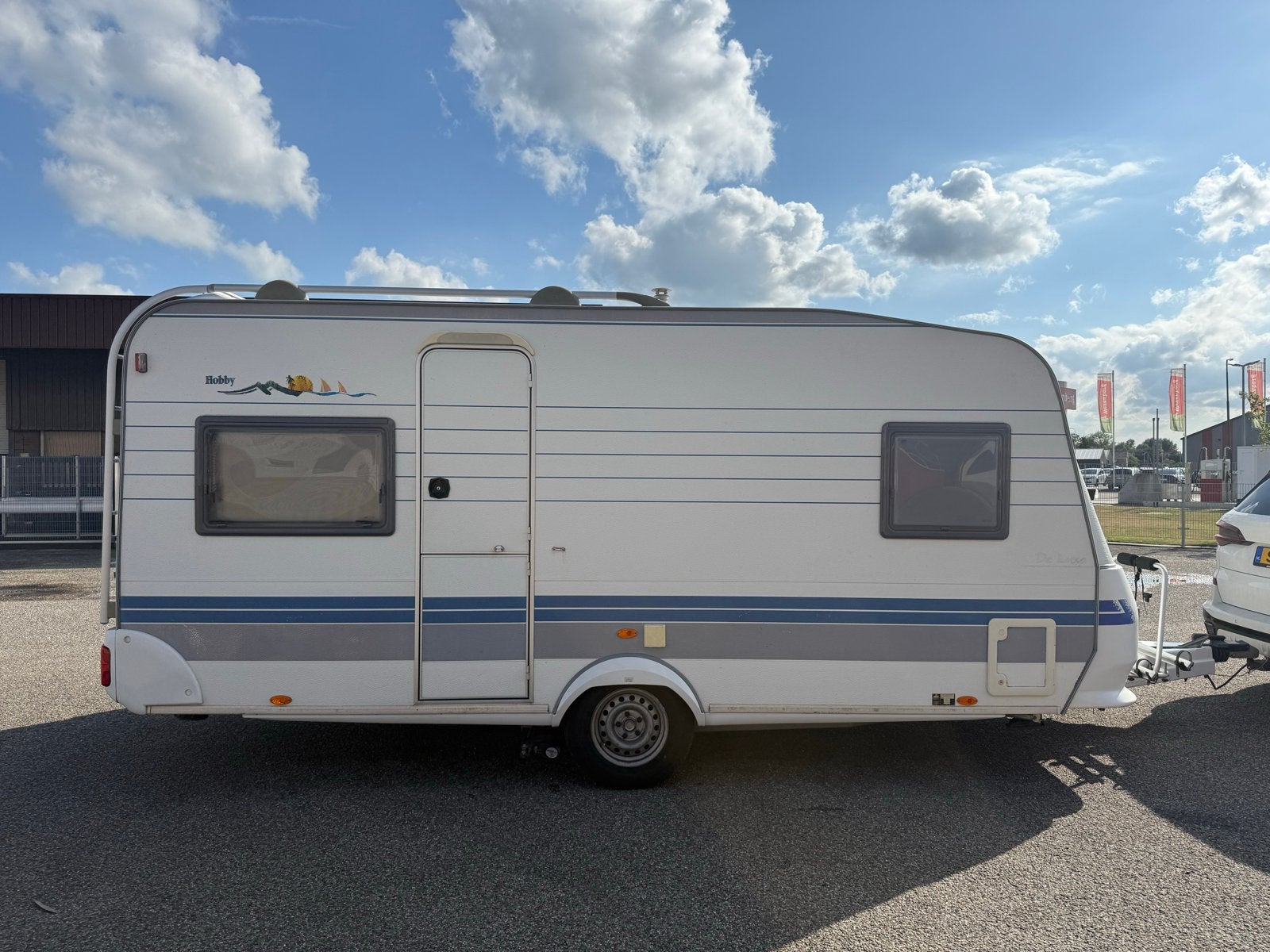 Hobby De Luxe Easy 460 UFE Caravan, Vast bed, Rondzit, Hobby, Particulier