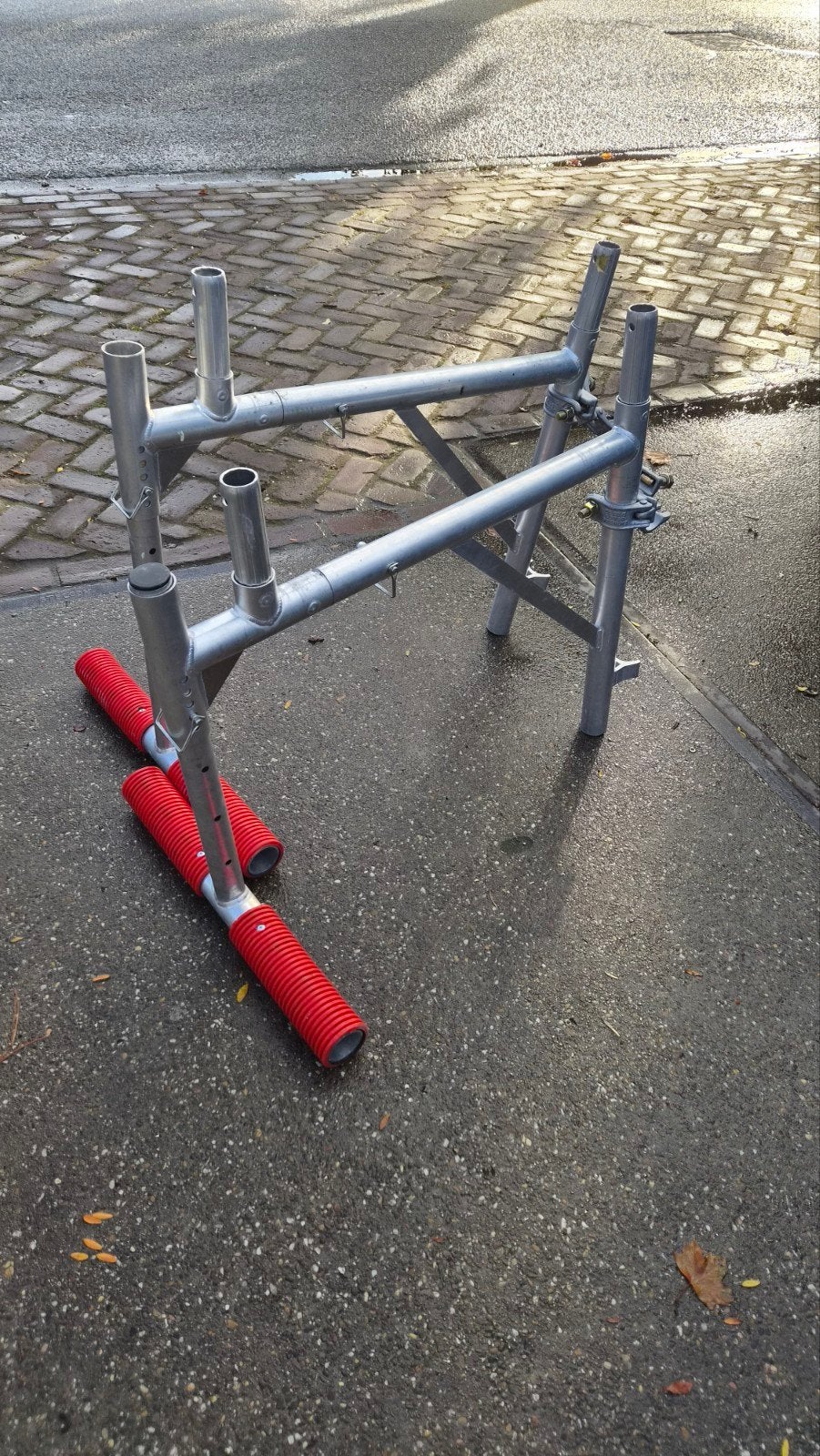 te koop zgan uitwijkconsole 2 stuks, Doe-het-zelf en Verbouw, Ophalen of Verzenden, Euroscaffold, Rolsteiger of Kamersteiger, 5 meter of hoger