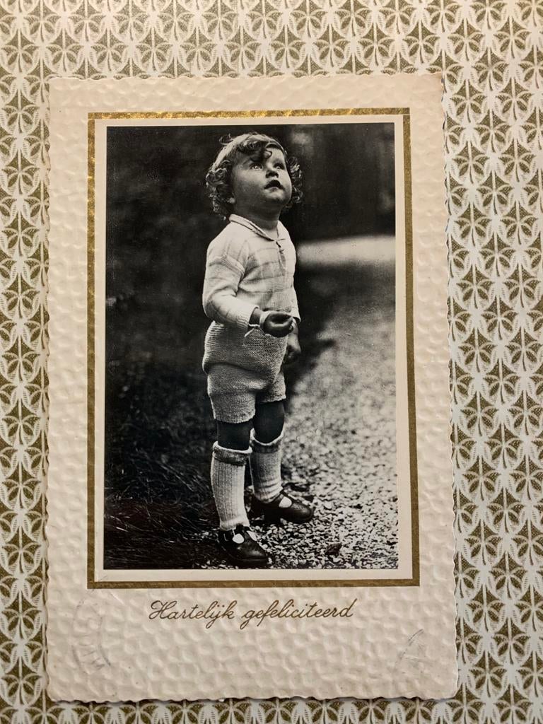 1940 Foto - ventje (NN), Ophalen of Verzenden, 1920 tot 1940, Gelopen, Kinderen