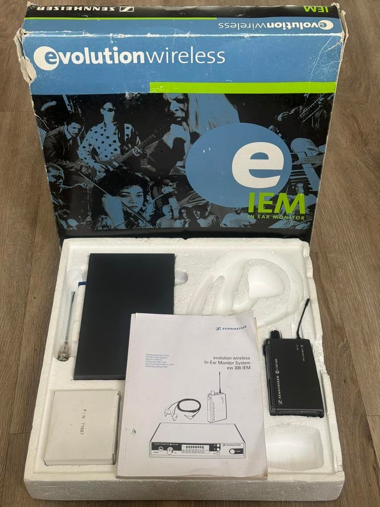 Sennheiser EW300 IEM G1 in-ear set (838 - 870 MHz) #1, Ophalen of Verzenden, Zo goed als nieuw, Overige typen, Draadloos