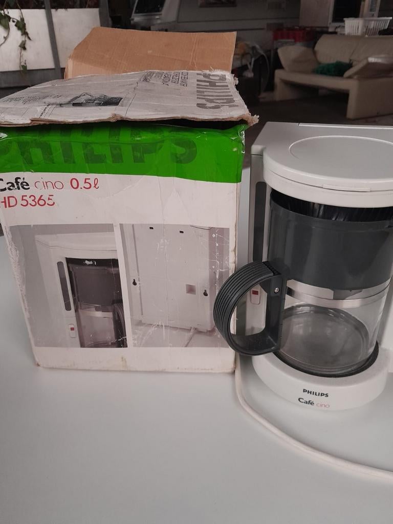 Philips Café Rino HD 5365 Koffiezetapparaat, Caravans en Kamperen, Ophalen of Verzenden, Gebruikt