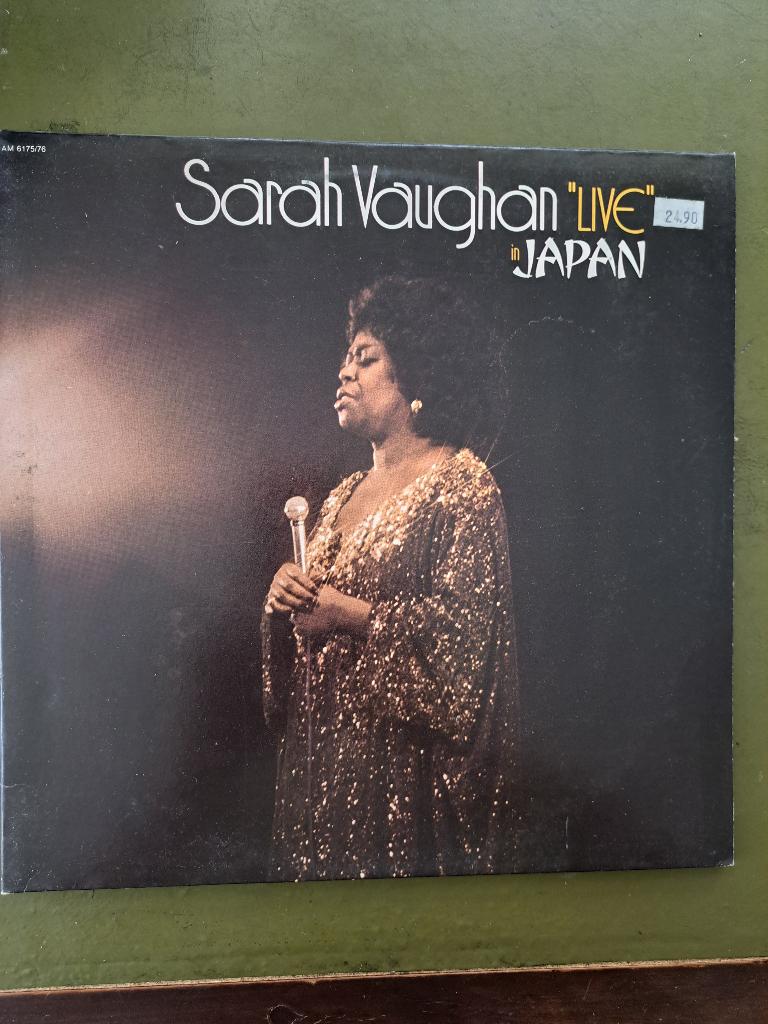 Sarah Vaughan "Live in Japan" 2LP, 1960 tot 1980, Verzenden, 12 inch, Jazz