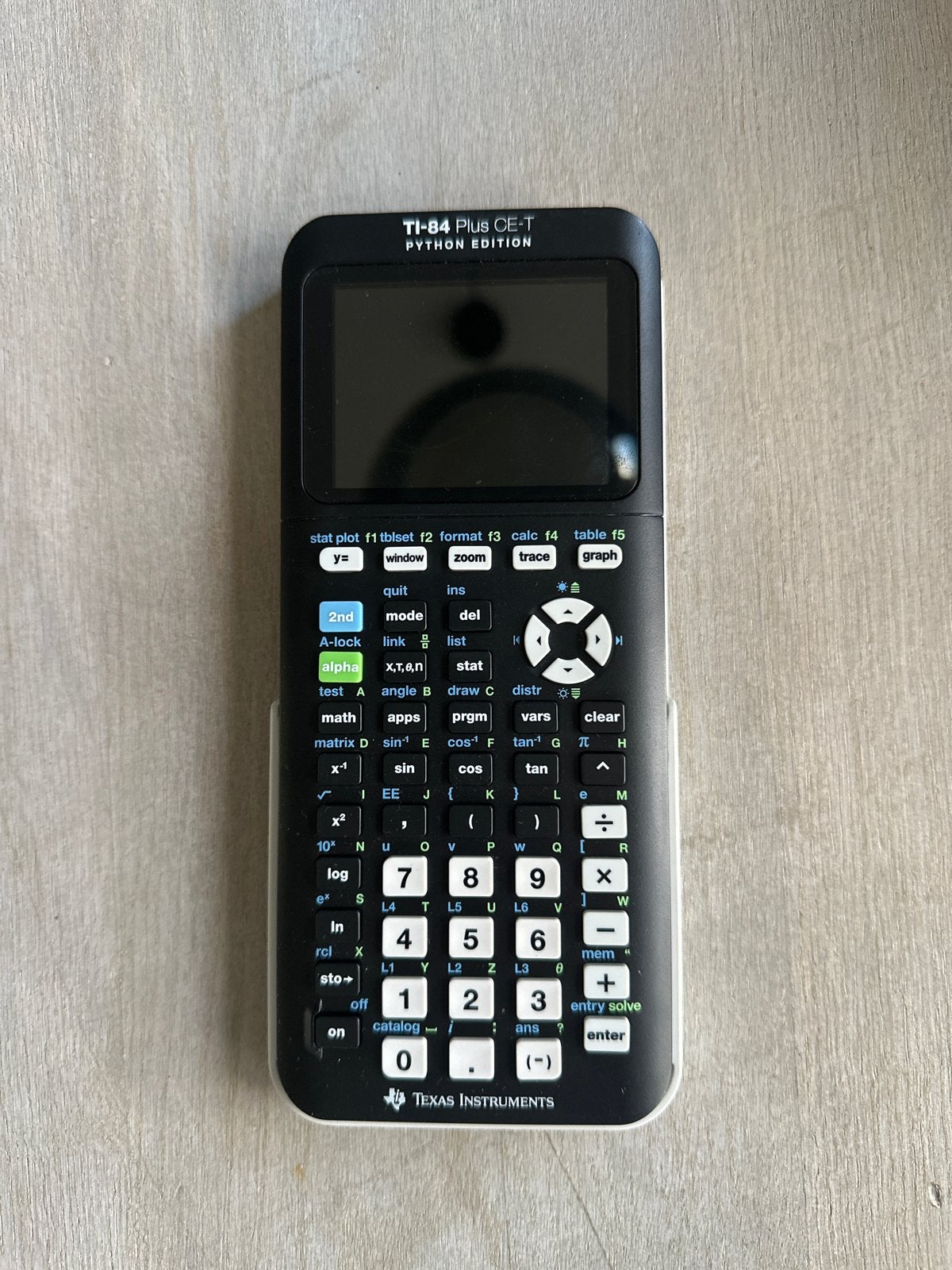 TI-84 plus CE-T python edition, Ophalen of Verzenden, Grafische rekenmachine, Zo goed als nieuw