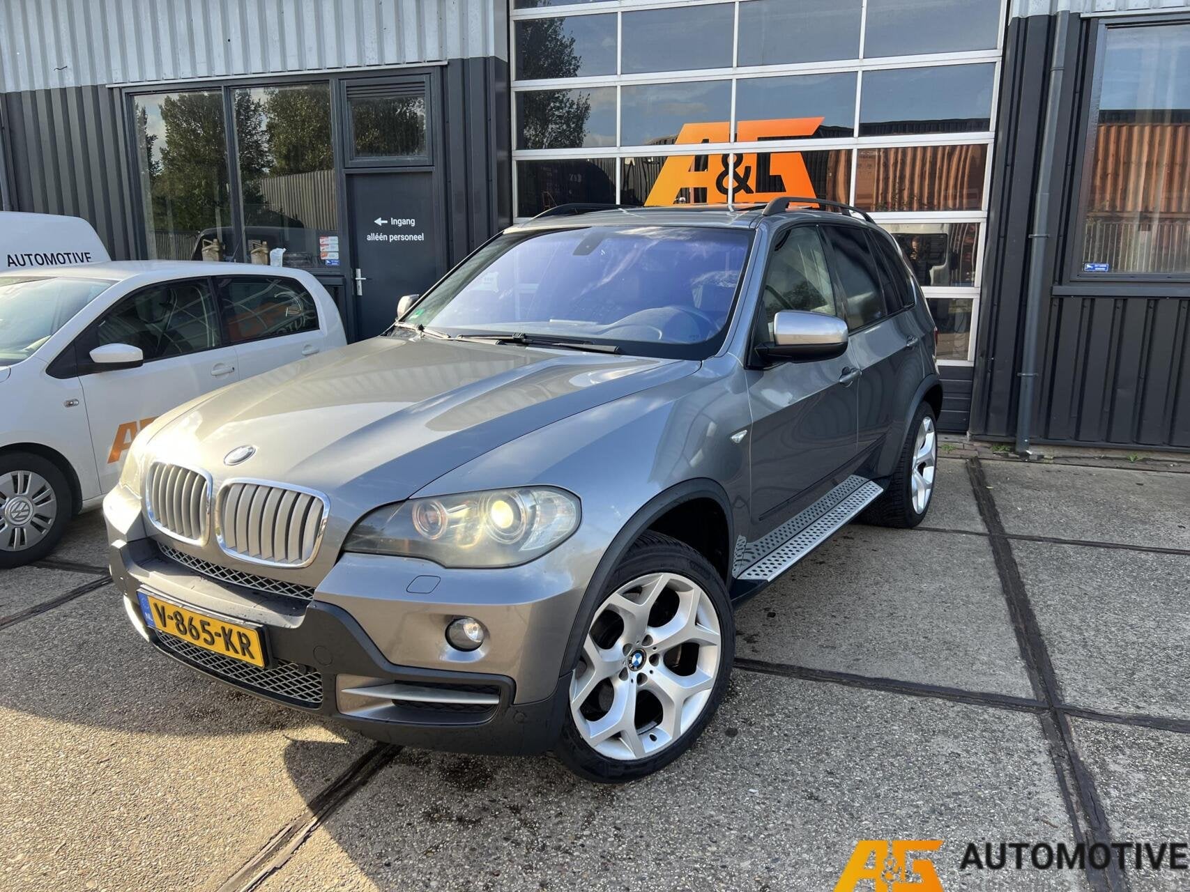 BMW X5 xDrive35d Grijs 2008 | Youngtimer | Grijs kenteken |, Auto's, 2993 cc, 2245 kg, Bedrijf, Diesel