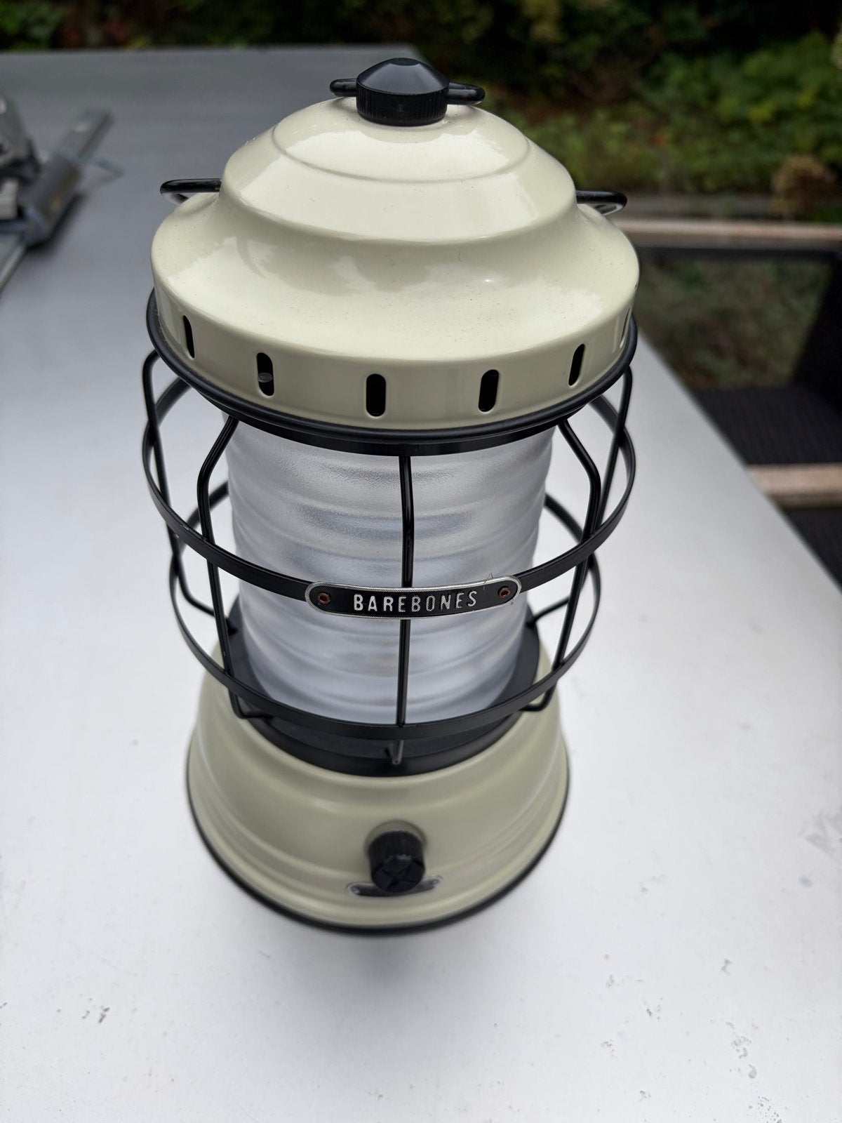 Barebones Forest Lantern Vintage White - Zo goed als nieuw, Metaal, Wit, Overige fittingen, Ophalen of Verzenden