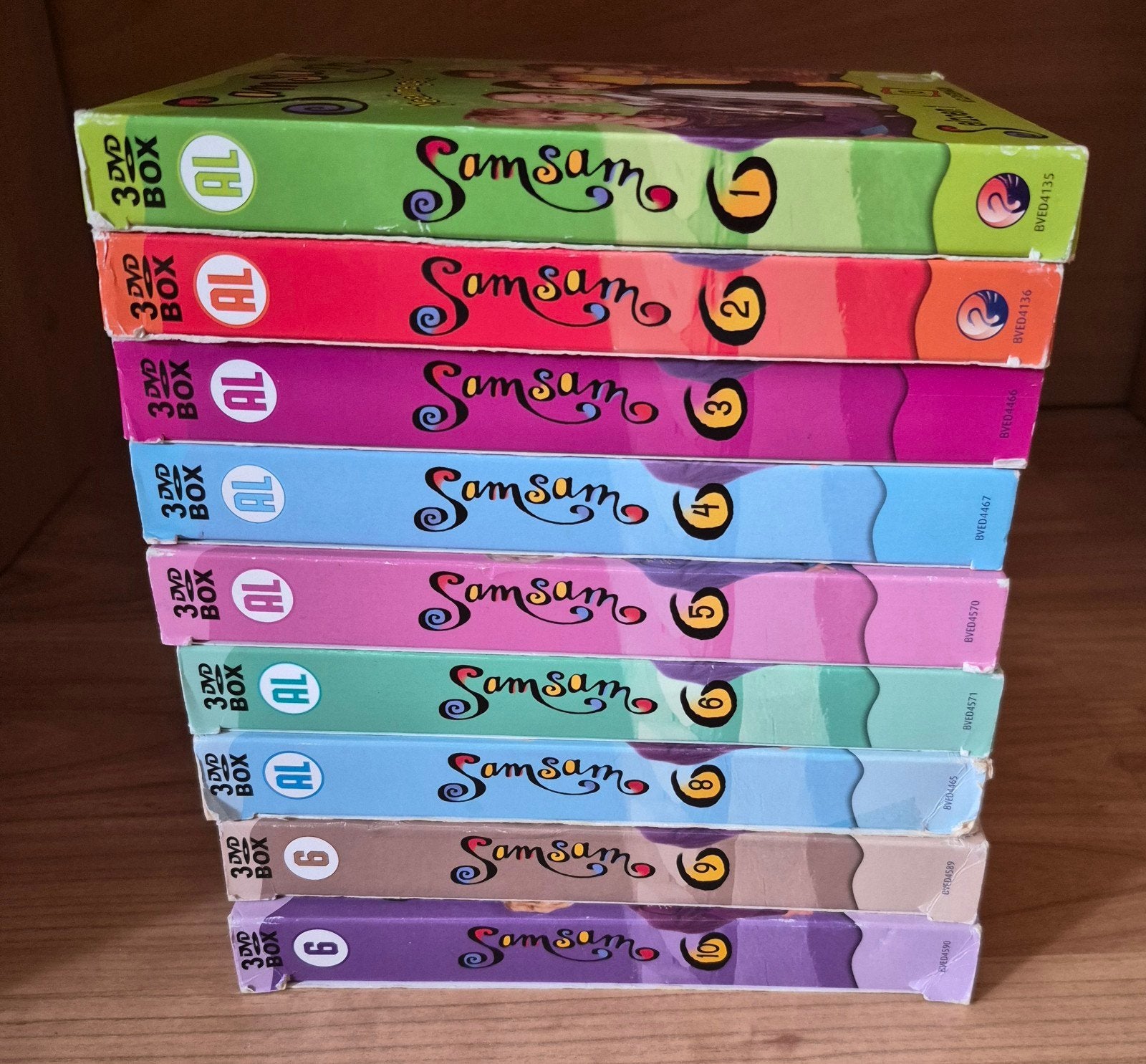 SamSam DVD Box bijne Complete Collectie geen seizoen 7, Gebruikt, Alle leeftijden, Komedie, Inclusief doosje