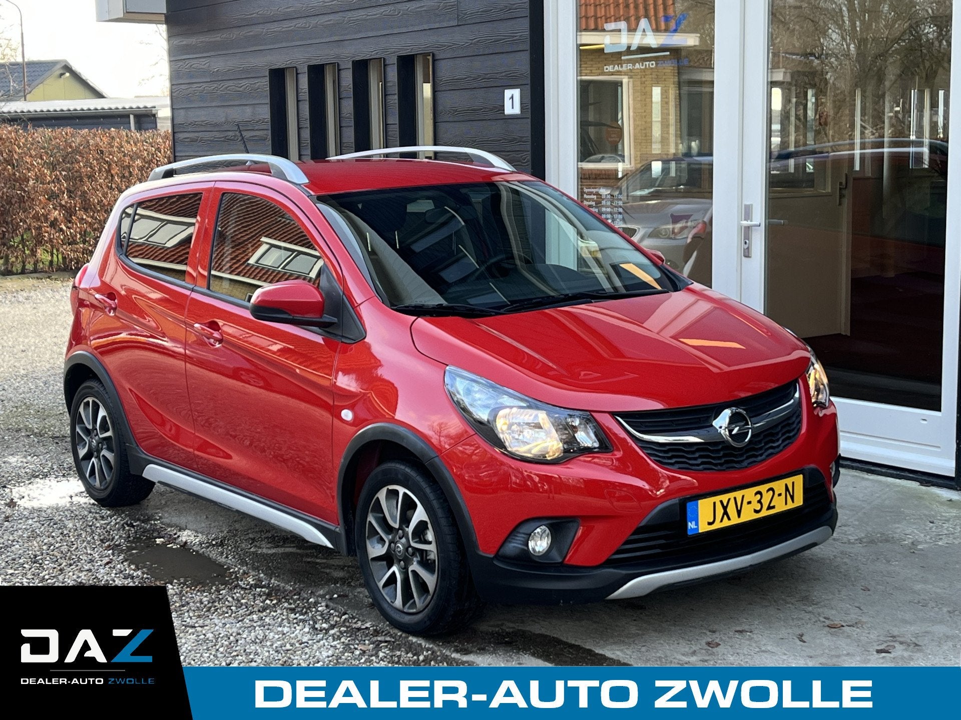 Opel KARL 1.0 Rocks Online Edition Airco/Audio/Cruise/Pdc/Lm, Auto's, Voorwielaandrijving, Stof, Gebruikt, LED verlichting