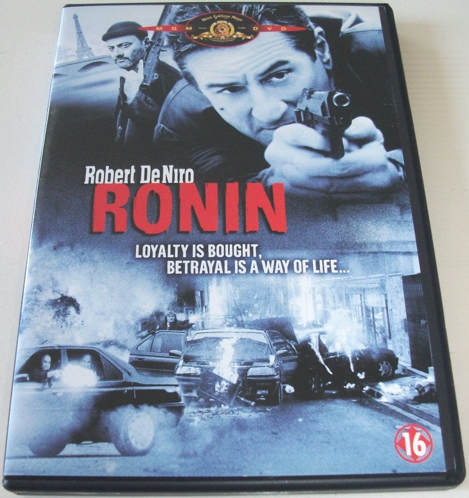 Dvd *** RONIN *** Betrayal is a way of life..., Vanaf 16 jaar, Ophalen of Verzenden, Zo goed als nieuw, Overige genres