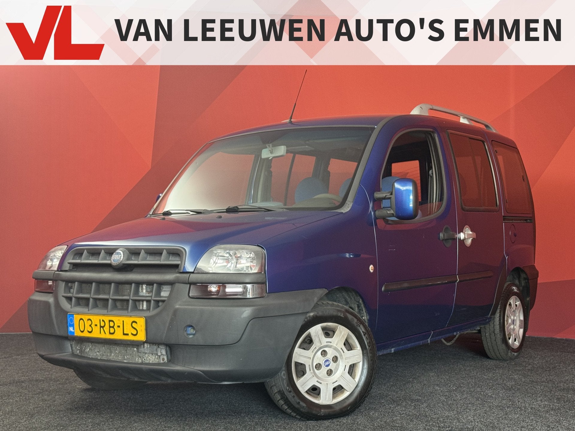 Fiat Doblò 1.6-16V Family | Radio CD | Ruimte wagen | Airco, Auto's, Fiat, Voorwielaandrijving, 1596 cc, Stof, Gebruikt