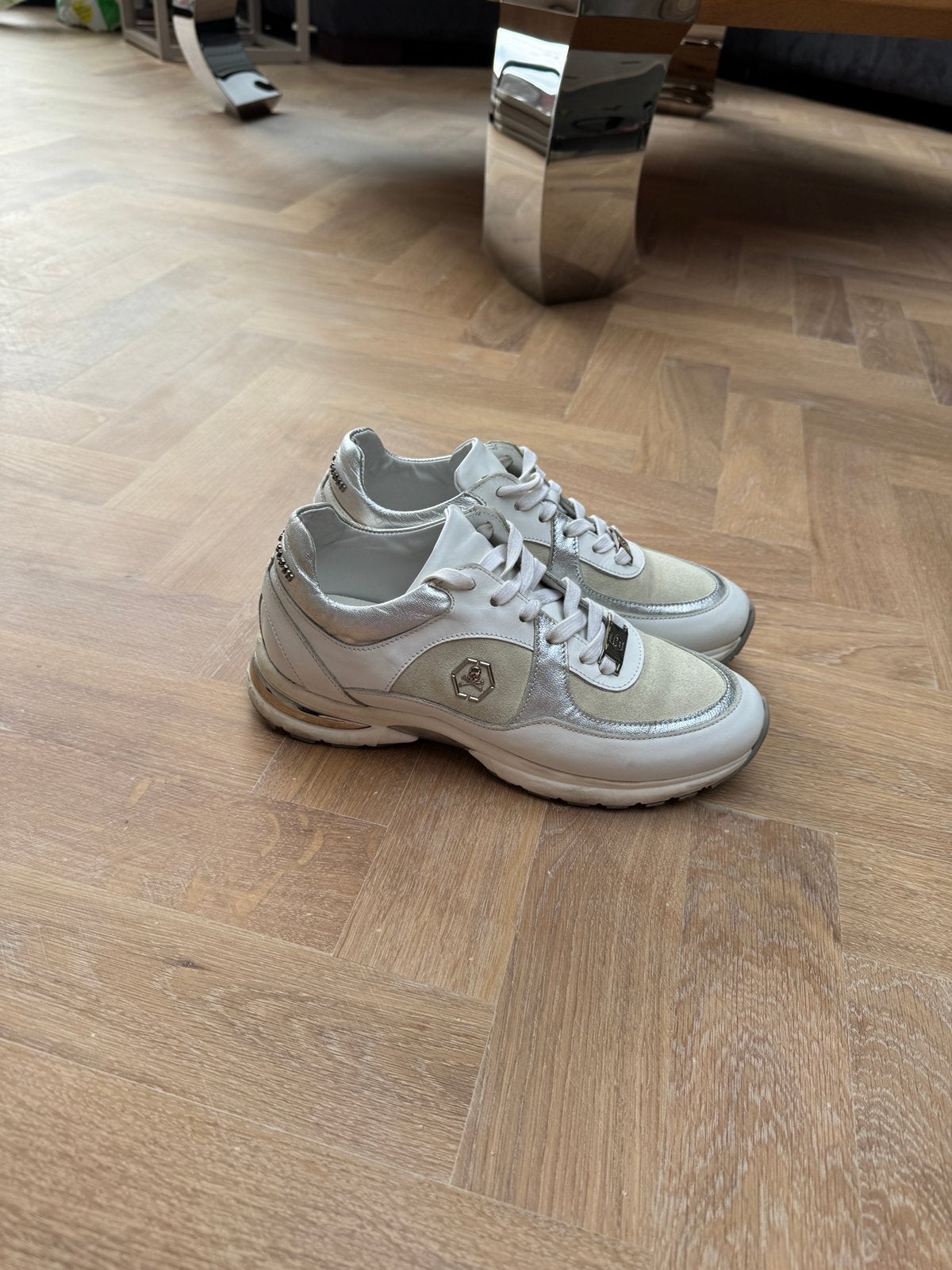 Philipp plein sneakers dames 39, Ophalen of Verzenden, Zo goed als nieuw, Zwart, Sneakers of Gympen