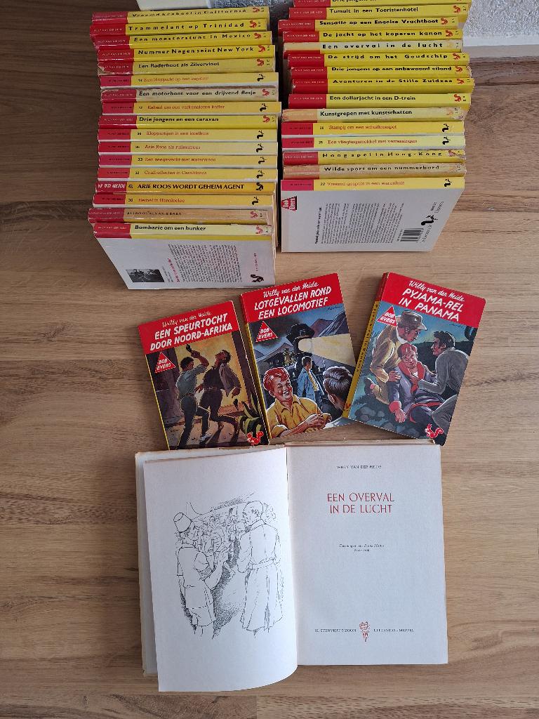 Boekverzameling Willy van der Heide, Ophalen of Verzenden, Gelezen, Willy van der Heide