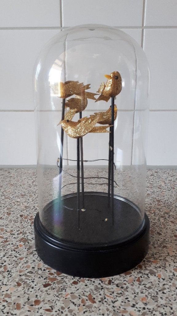 Vogeltjesstolp, Huis en Inrichting, Ophalen, Inclusief decoratie, Kunststof, Zo goed als nieuw