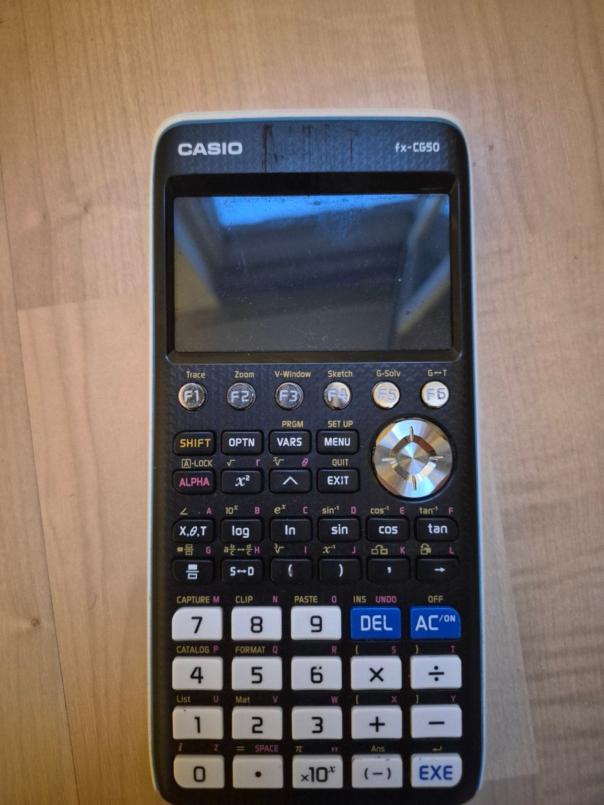 Casio fx CG50, Ophalen