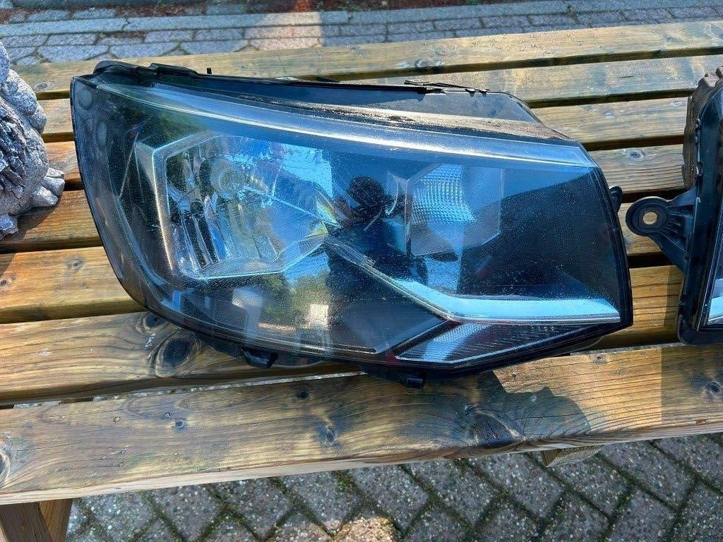2 koplampen VW Transporter T5, Ophalen, Gebruikt, Volkswagen