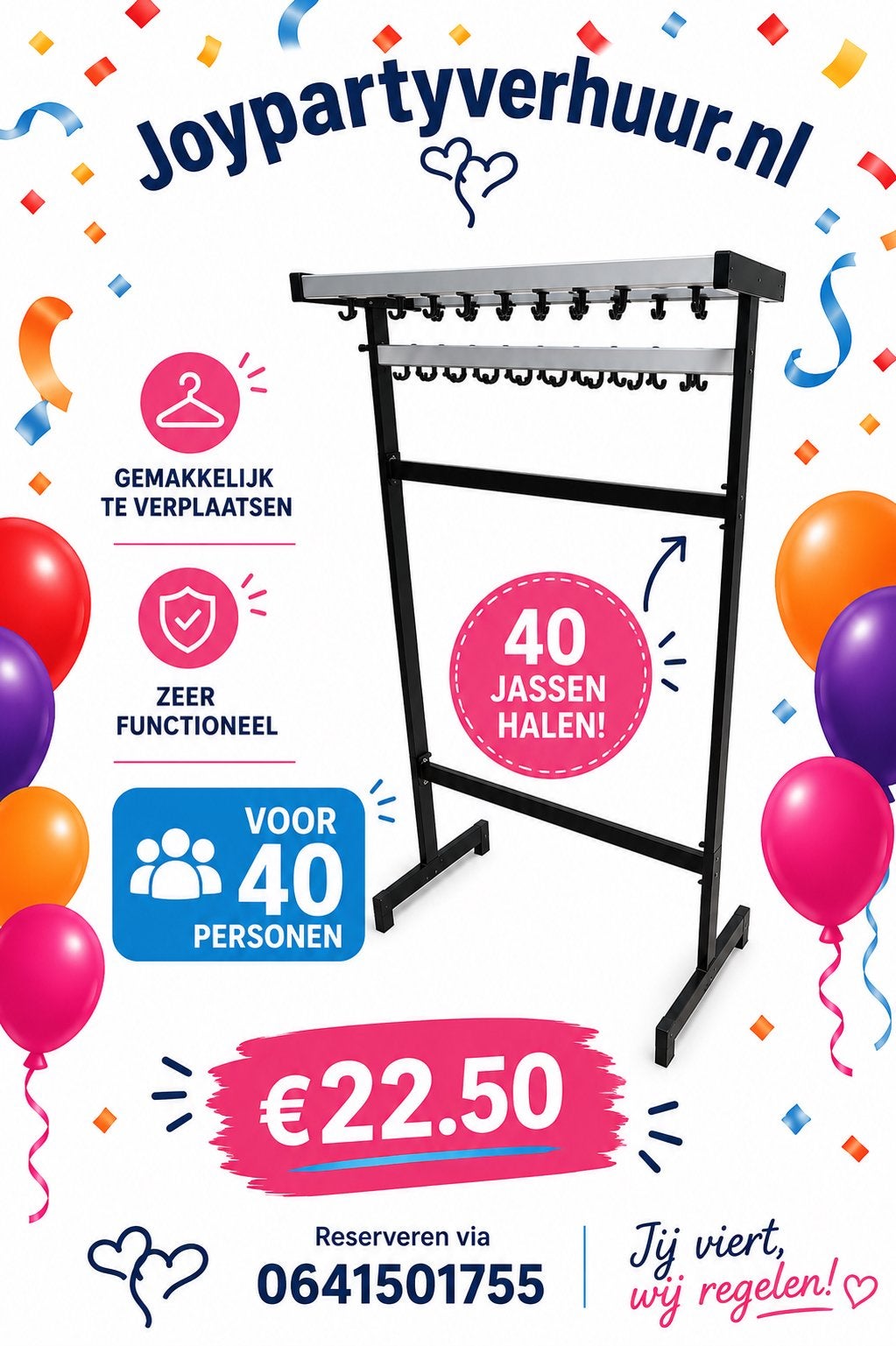 Kapstok te huur, Ophalen, Zo goed als nieuw, Overige