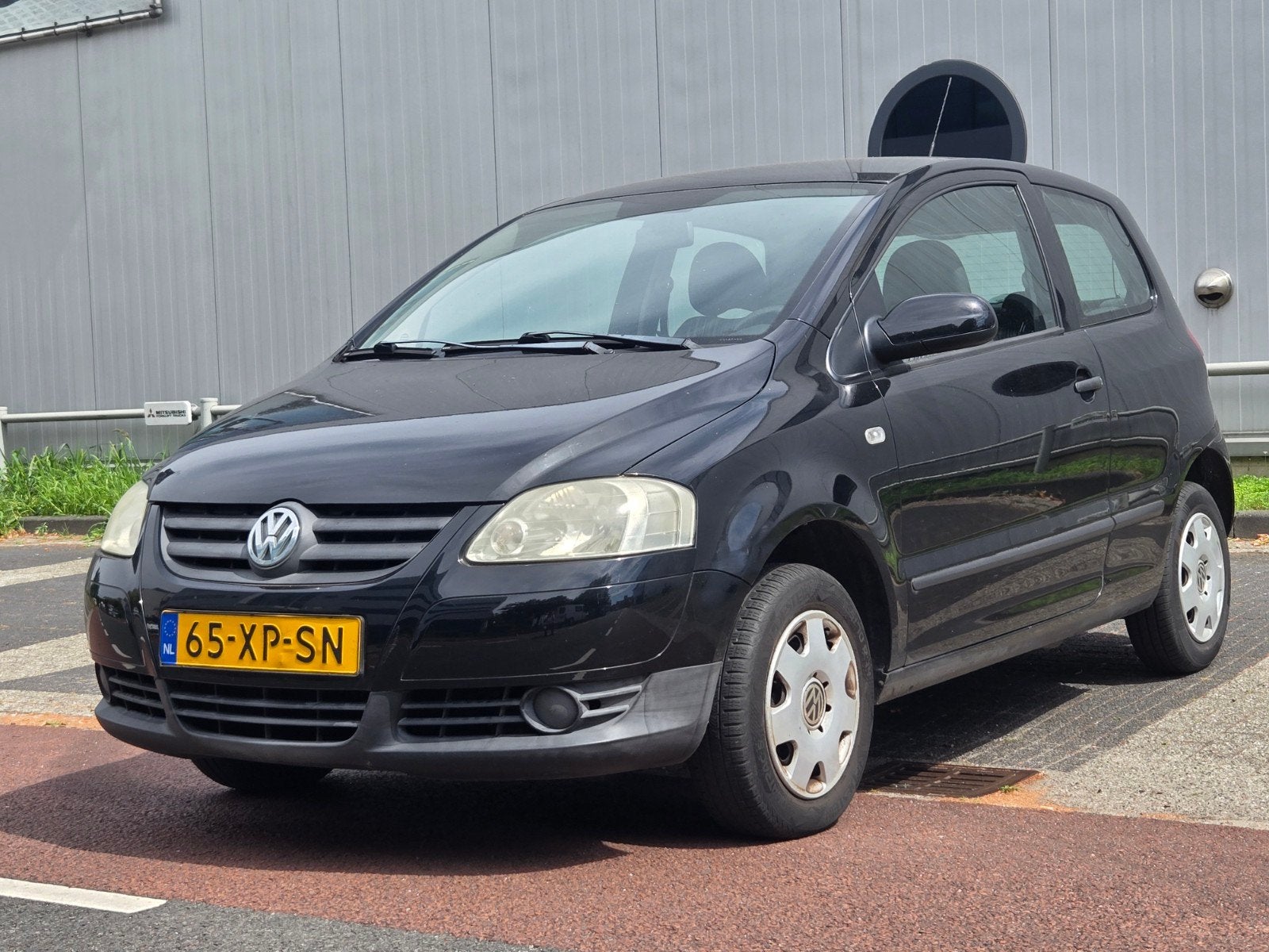 Volkswagen Fox 1.2 40KW 2007 Zwart NAP, Auto's, Volkswagen, Voorwielaandrijving, Stof, Zwart, 969 kg