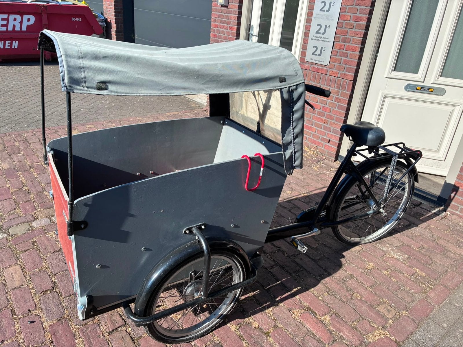 Babboe Big bakfiets, Gebruikt, Ophalen, Overige merken, Huif