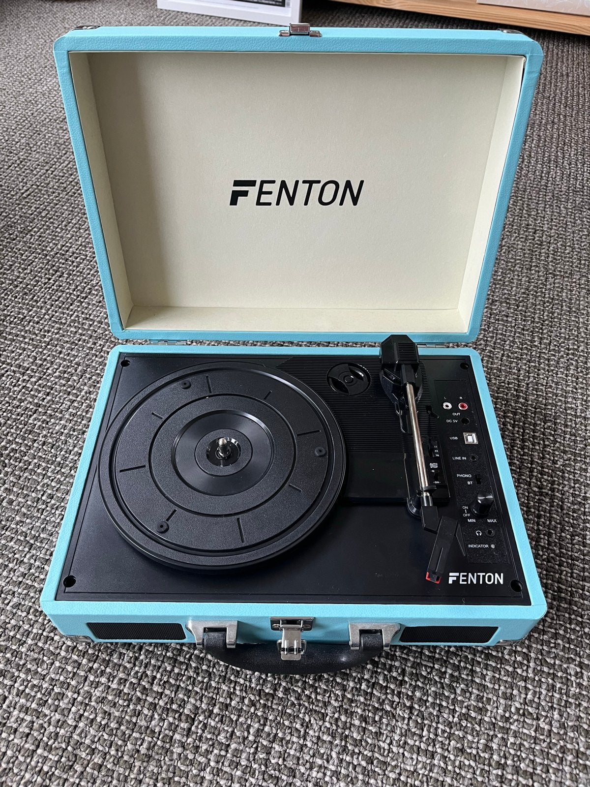 Fenton Platenspeler, Ophalen of Verzenden, Gebruikt, Platenspeler, Overige merken